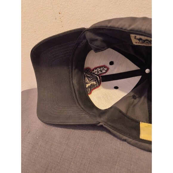 Fan Favorite Cleveland Indians Chief Wahoo  Black Gray Baseball Hat Adjustable - Picture 11 of 11